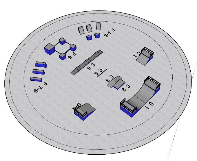 滑板場效果圖 滑板場效果圖